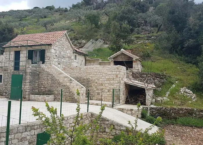 Secluded House Postira, Brac - 17571 Ferienhaus *
